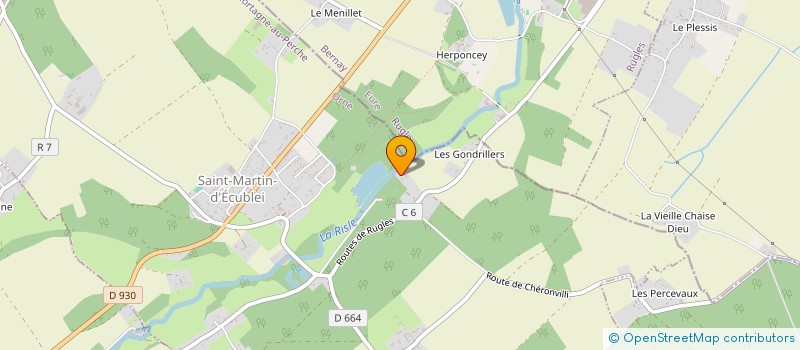 localisation de l'entreprise SCI LEONARD LIMITED à SAINT-MARTIN-D'ECUBLEI