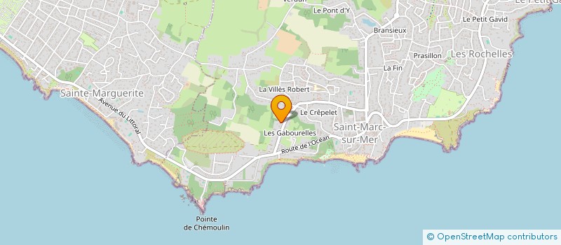 localisation de l'entreprise SCI LEONARDE  SAINT-NAZAIRE