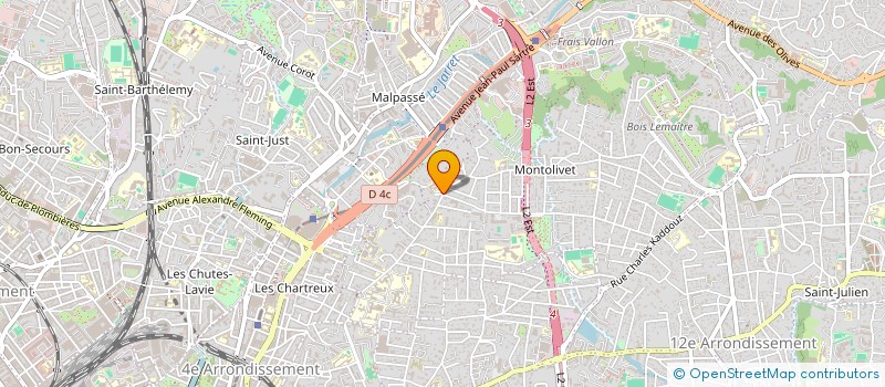 localisation de l'entreprise SCI LEONARDI à MARSEILLE