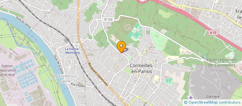 localisation de l'entreprise SCI LEONCE LAVAL  CORMEILLES-EN-PARISIS