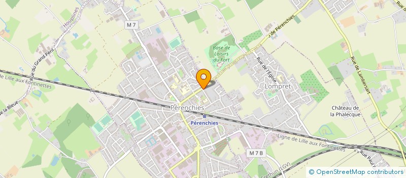 localisation de l'entreprise SCI LEONE  PERENCHIES