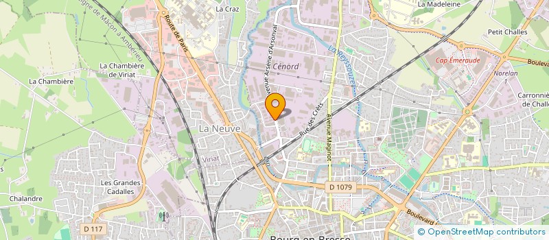 localisation de l'entreprise SCI LEONE à BOURG-EN-BRESSE