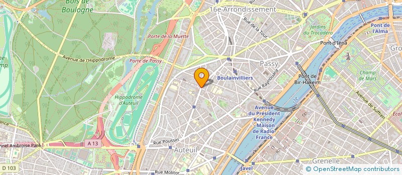 localisation de l'entreprise SCI LEONE ET CROZAT  PARIS