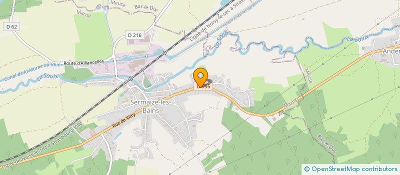 localisation de l'entreprise SCI LEONE FRANCOIS ISABELLE ANGELIQUE  SERMAIZE-LES-BAINS