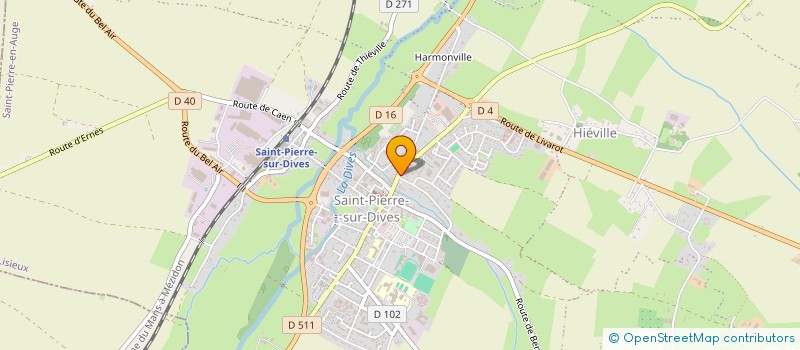 localisation de l'entreprise SCI LEONE VINCENT  SAINT-PIERRE-EN-AUGE