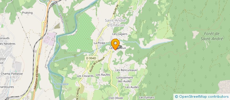 localisation de l'entreprise SCI LEONEL  SAINT-ANDRE-D EMBRUN