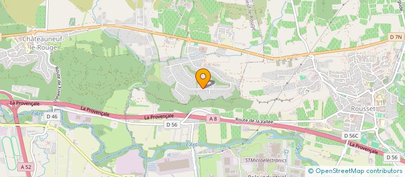 localisation de l'entreprise SCI LEONIDAS  CHATEAUNEUF-LE-ROUGE