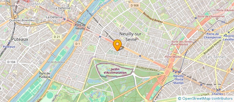 localisation de l'entreprise SCI LEONIE à NEUILLY-SUR-SEINE
