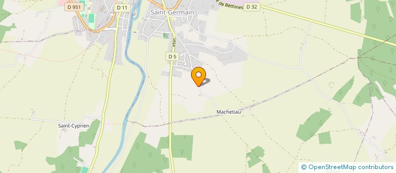 localisation de l'entreprise SCI LEONIE  MONTAMISE