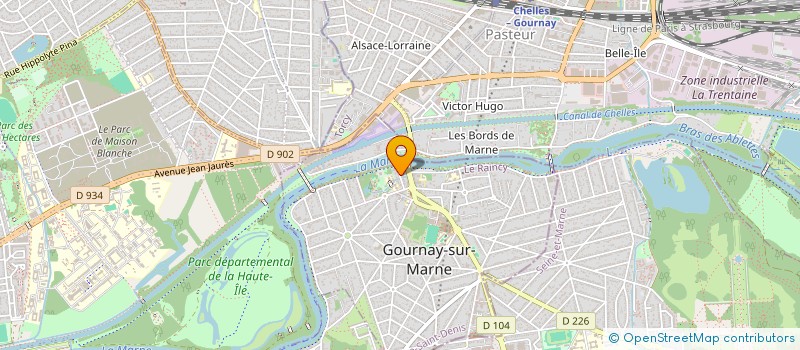 localisation de l'entreprise SCI LEONIE  GOURNAY-SUR-MARNE