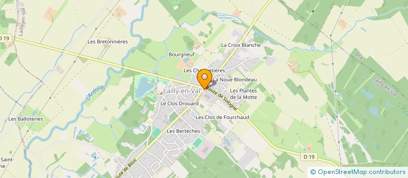 localisation de l'entreprise SCI LEONIE à LAILLY-EN-VAL