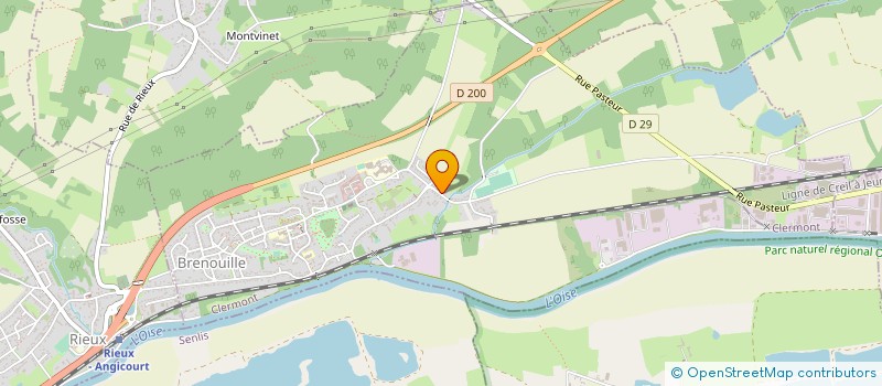 localisation de l'entreprise SCI LEONIE DUPLAIS  BRENOUILLE