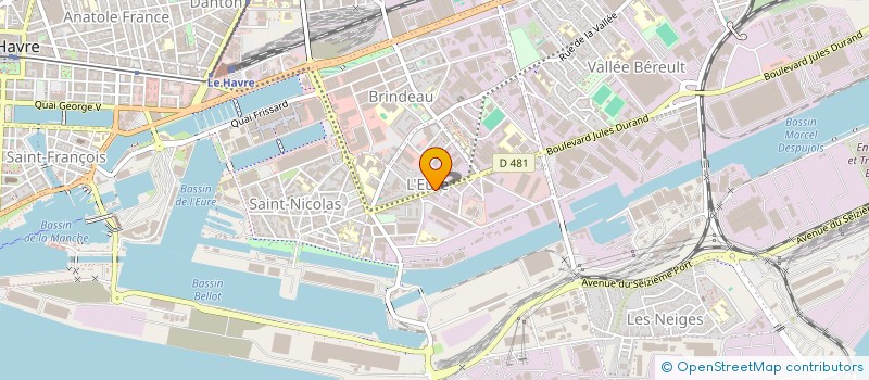 localisation de l'entreprise SCI LEONITA  LE HAVRE