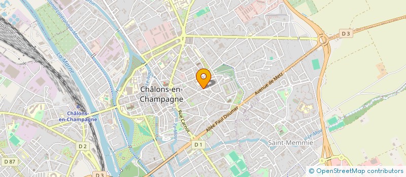 localisation de l'entreprise SCI LEONOR  CHALONS-EN-CHAMPAGNE