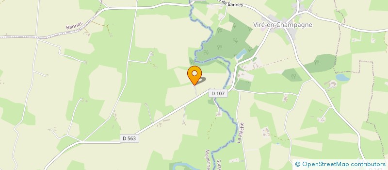 localisation de l'entreprise SCI LEONTINE  COSSE-EN-CHAMPAGNE