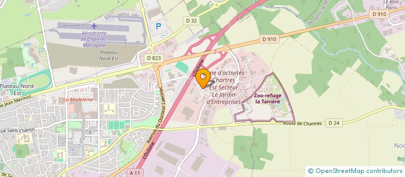 localisation de l'entreprise SCI LEONY à CHARTRES