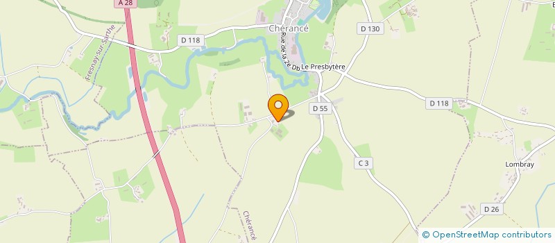 localisation de l'entreprise SCI LEOPART'S  CHERANCE