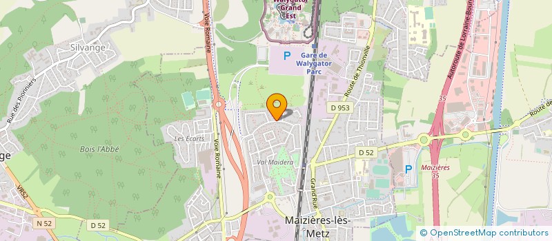 localisation de l'entreprise SCI  LEOPOLD  MAIZIERES-LES-METZ