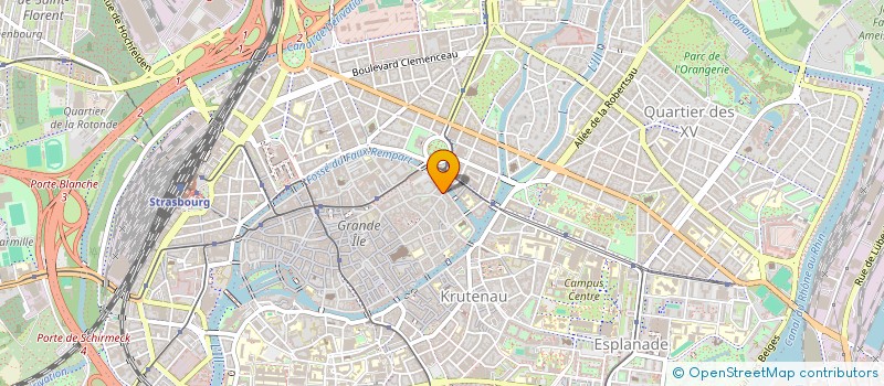 localisation de l'entreprise SCI LEOPOLD BAUER à STRASBOURG