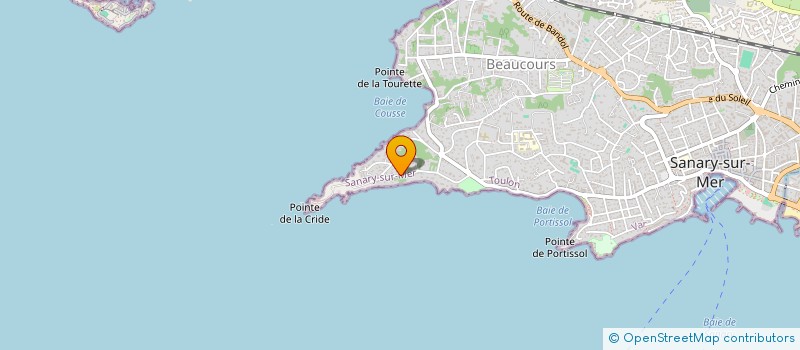localisation de l'entreprise SCI LEOR à SANARY-SUR-MER