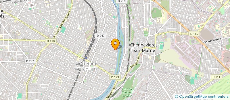 localisation de l'entreprise SCI LEOTIN à SAINT-MAUR-DES-FOSSES