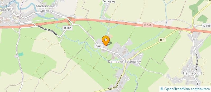 localisation de l'entreprise SCI LEOVY  DAMAS-ET-BETTEGNEY