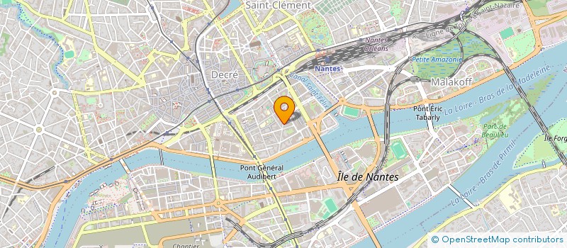 localisation de l'entreprise SCI LEOZON à NANTES