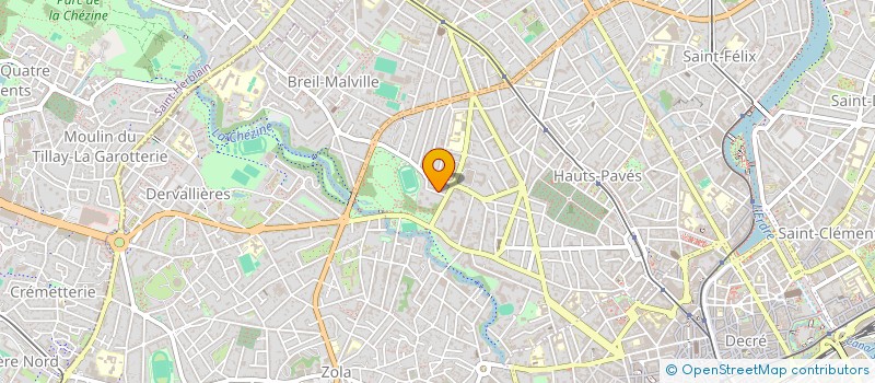 localisation de l'entreprise SCI LEP à NANTES