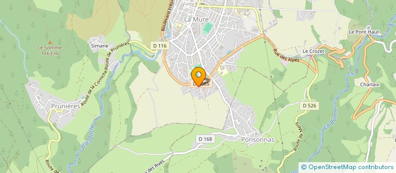 localisation de l'entreprise SCI LEPA  LA MURE