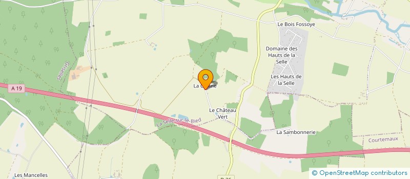 localisation de l'entreprise SCI LEPAGE PHINAT à LA SELLE-SUR-LE-BIED