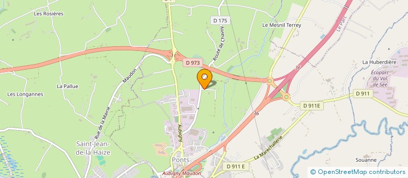 localisation de l'entreprise SCI LEPAINTEUR  PONTS