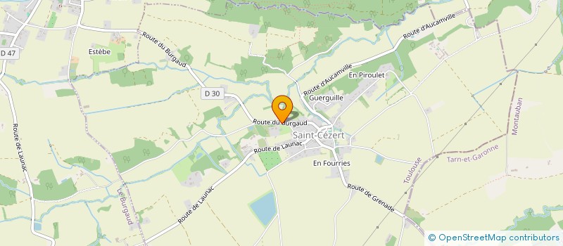 localisation de l'entreprise SCI LEPAIS  SAINT-CEZERT