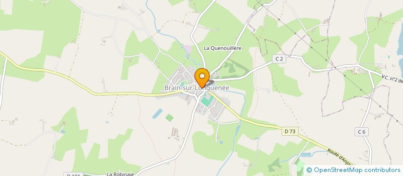 localisation de l'entreprise SCI LEPANTE  ERDRE-EN-ANJOU