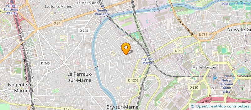 localisation de l'entreprise SCI LEPAPE TRIPET  BRY-SUR-MARNE