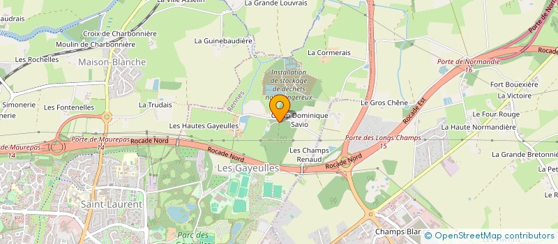 localisation de l'entreprise SCI LEPARC à RENNES