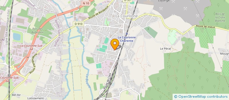 localisation de l'entreprise SCI LEPARC II à LA COURONNE