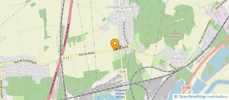 localisation de l'entreprise SCI LEPAT  LONGUEIL-SAINTE-MARIE