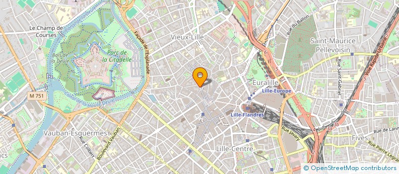localisation de l'entreprise SCI LEPELLETIER 32 à LILLE