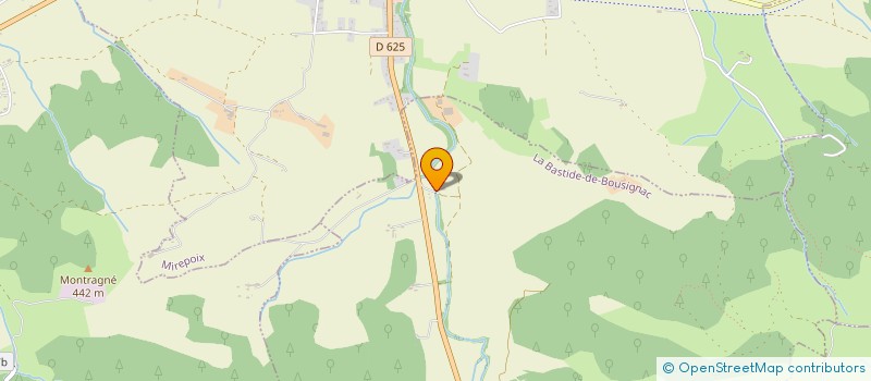 localisation de l'entreprise SCI LEPERE à LA BASTIDE-DE-BOUSIGNAC