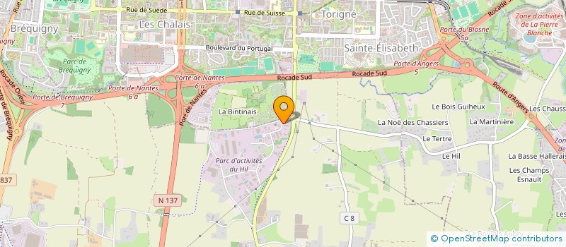 localisation de l'entreprise SCI LEPHIGE VEYETTES  NOYAL-CHATILLON-SUR-SEICHE