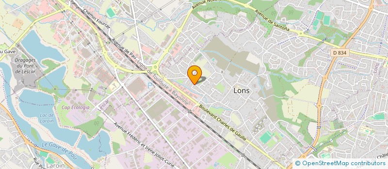 localisation de l'entreprise SCI LEPINE à LONS