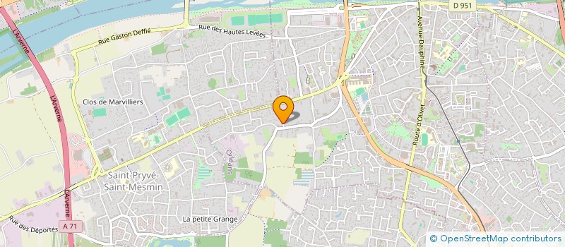 localisation de l'entreprise SCI LEPINEUX à ORLEANS