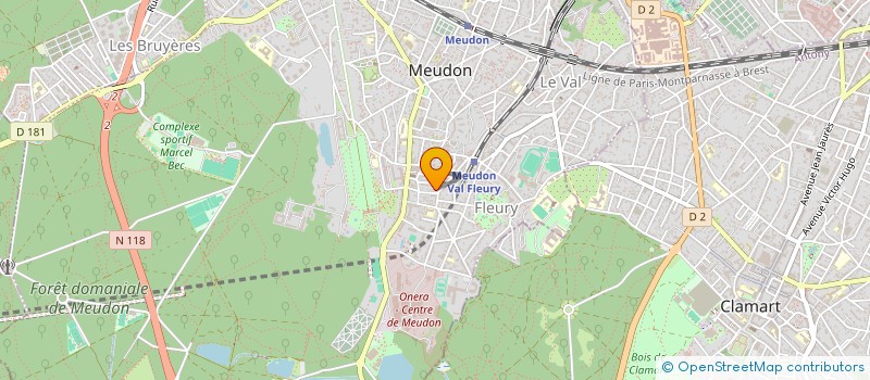 localisation de l'entreprise SCI LEPLAT 2002 à MEUDON