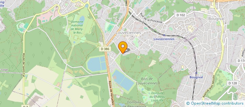 localisation de l'entreprise SCI LEPOAN  LOUVECIENNES