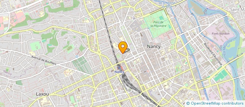 localisation de l'entreprise SCI LEPOIS  NANCY