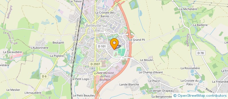 localisation de l'entreprise SCI LEPOMME BELLEVIGNY  BELLEVIGNY