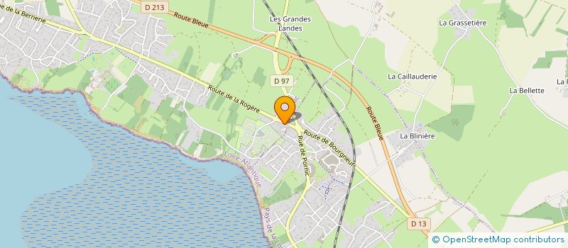 localisation de l'entreprise SCI LEPOROWSKI  PORNIC