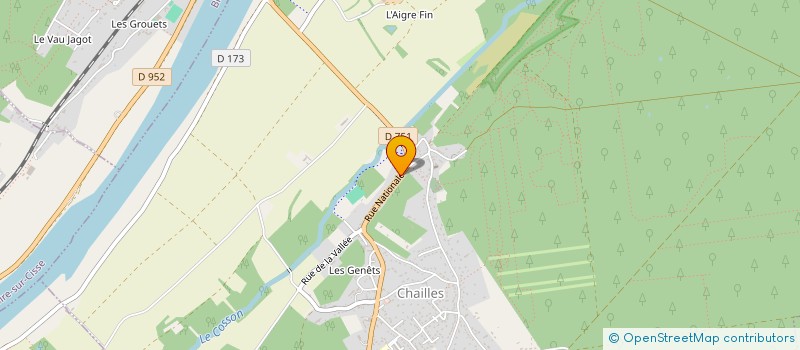 localisation de l'entreprise SCI LEPOT à CELLETTES