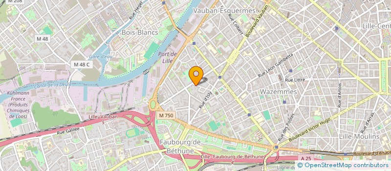 localisation de l'entreprise SCI LEPOUTRE DESPRETZ à LILLE