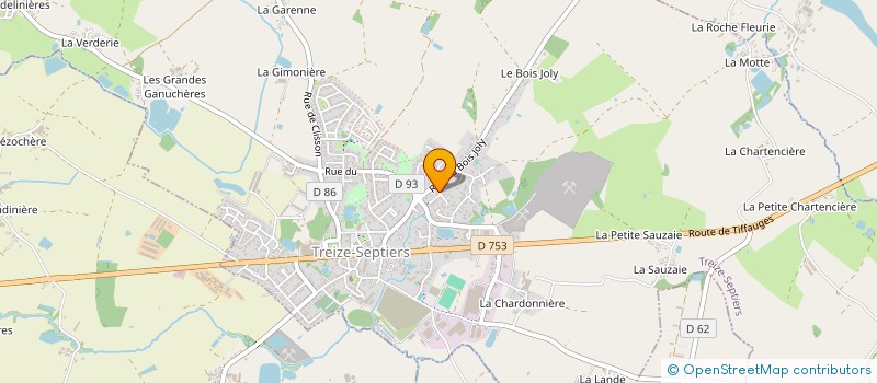 localisation de l'entreprise SCI LEPRA IMMOBILIER à MONTAIGU-VENDEE